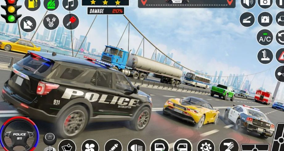 普拉多追击警察手机版游戏截图