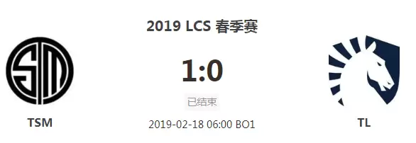 TL不敌TSM连胜中断 欧美已无全胜队伍