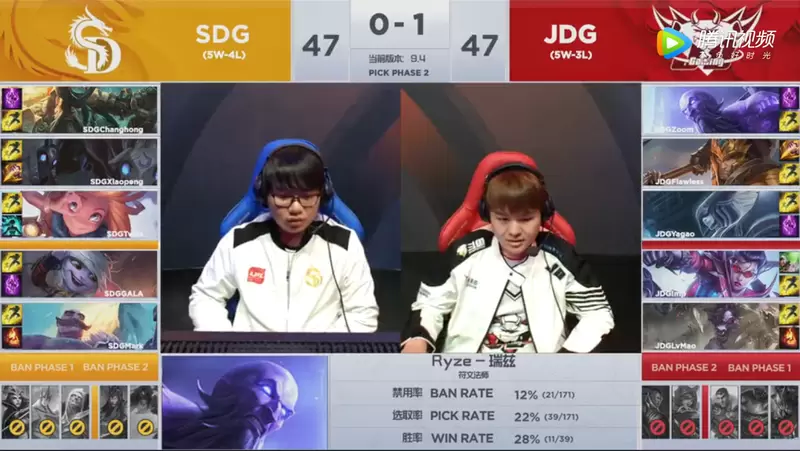 2019LPL春季赛常规赛3月9日JDG vs SDG比赛视频回顾