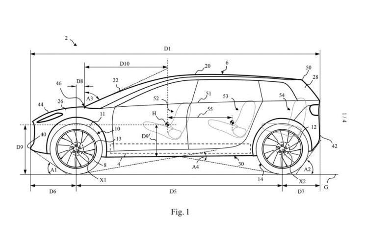 戴森电动车专利图详情介绍