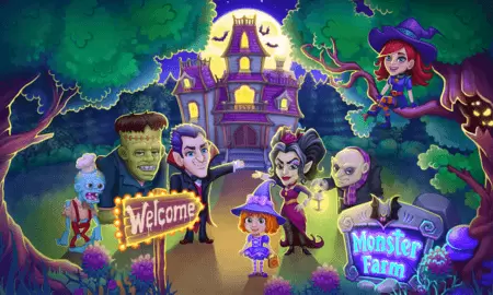 Monster Farm Happy Halloween