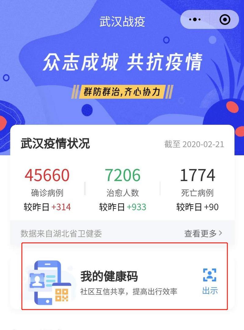 支付宝武汉健康码申请步骤教程