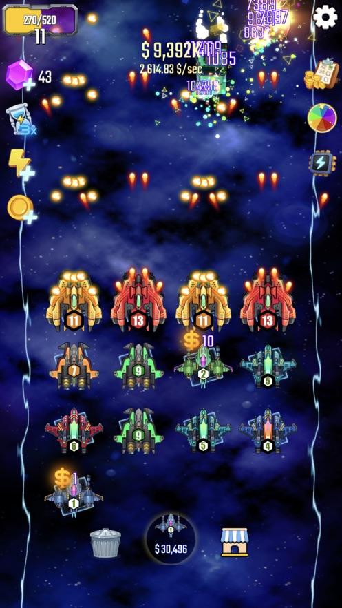 银河合并防御游戏安卓版(Galaxy Merge Defense )