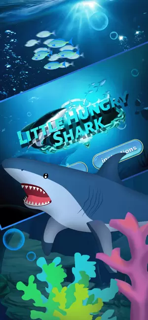 饥饿的小鲨鱼游戏安卓版（Little Hungry Shark）