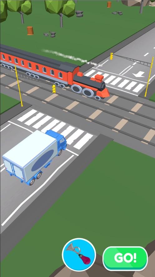 穿越道路3D游戏