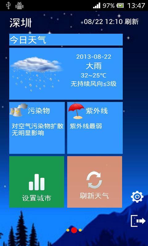 天气预报