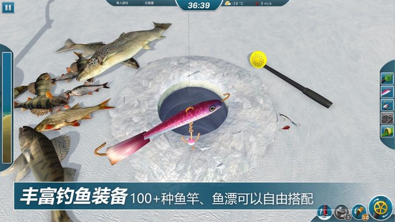 冰湖钓鱼最新中文汉化版（ice Lakes） V1724