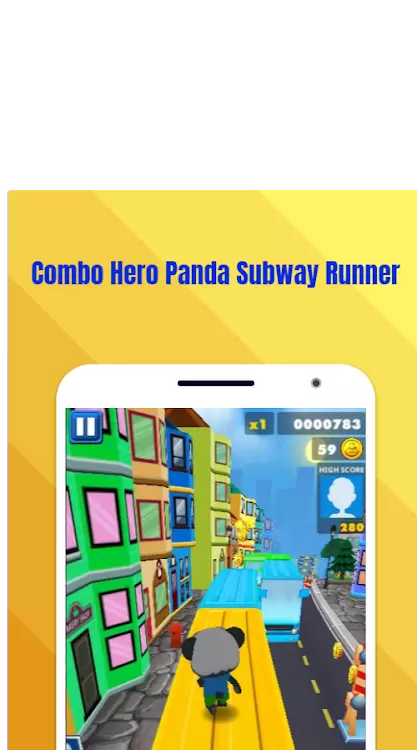 Combo Hero Panda Subway Runner游戏