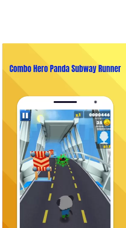 Combo Hero Panda Subway Runner游戏