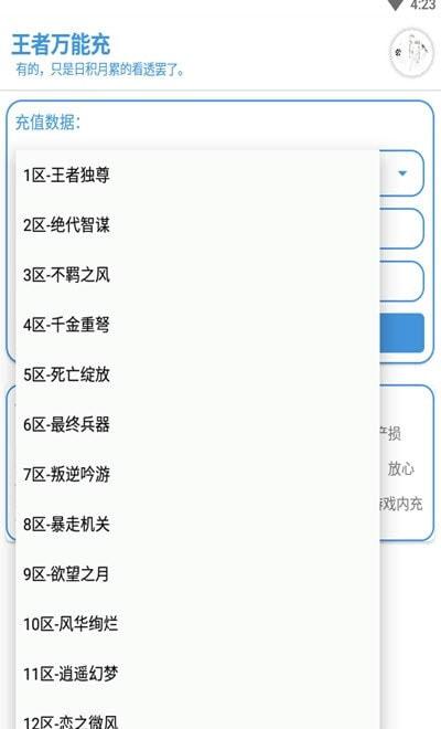 王者万能充APP