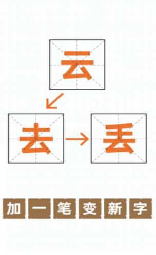 加一笔变新字