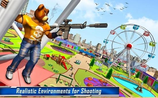 泰迪熊枪战袭击安卓官方版（Teddy Bear Gun Strike） v3.2