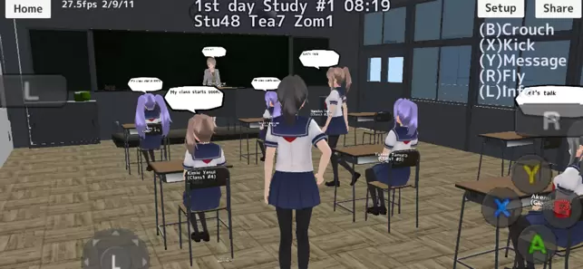 女生学校模拟器