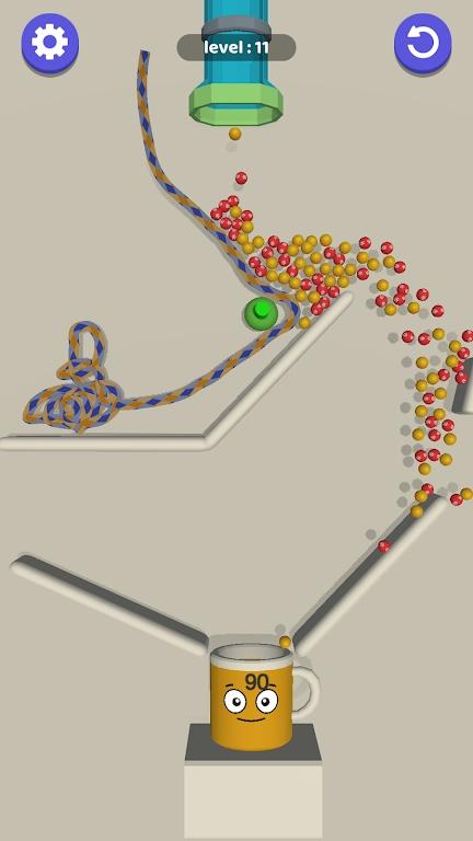 绳索上的球拼图手机版