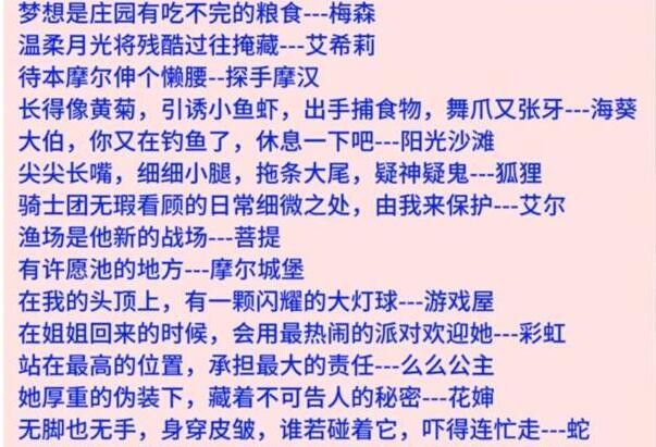 摩尔庄园灯谜答案是什么 摩尔庄园灯谜答案大全2024最新图2