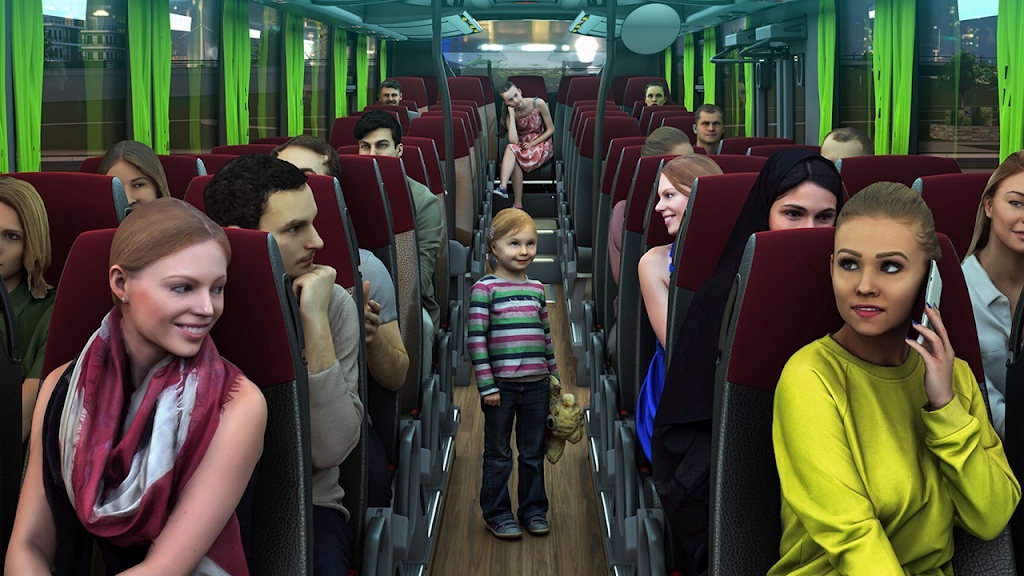城市巴士司机模拟器3D游戏截图