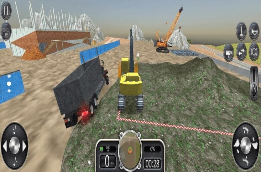 模拟挖掘机3D手机版游戏截图