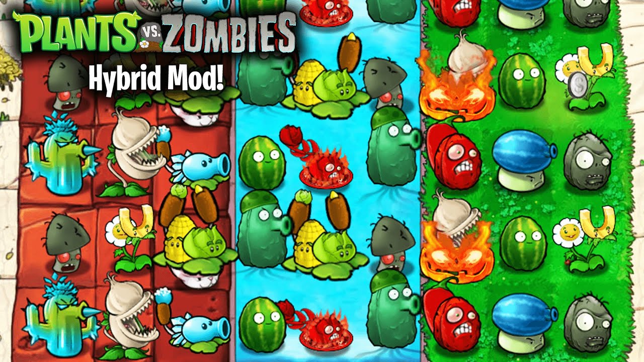 Plants vs Zombies Hybrid full game