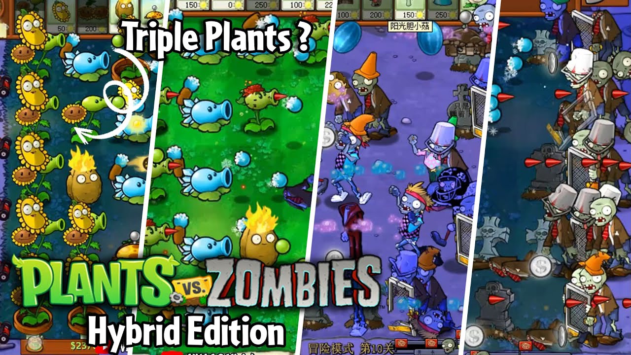 Plants vs Zombies Hybrid full game