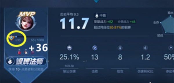 王者荣耀10v10熟练度怎么结算 10v10熟练度结算机制介绍图2