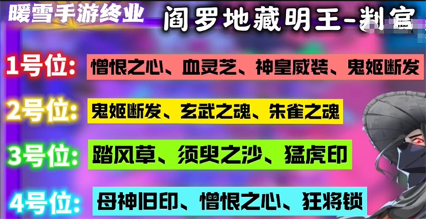 暖雪手游终业DLC新流派阎罗地藏明王怎么开荒 暖雪手游终业DLC新流派阎罗地藏明王开荒攻略图19