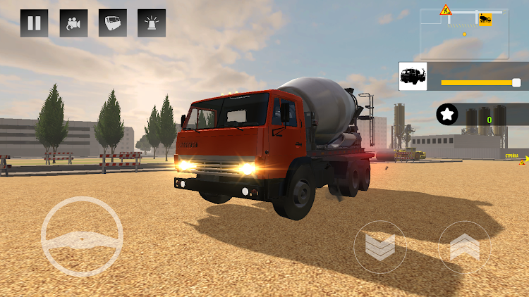 Concrete Mixer Simulator game for android