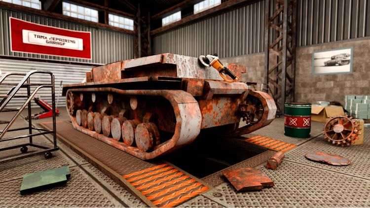 Tank Mechanic Simulator Games游戏截图