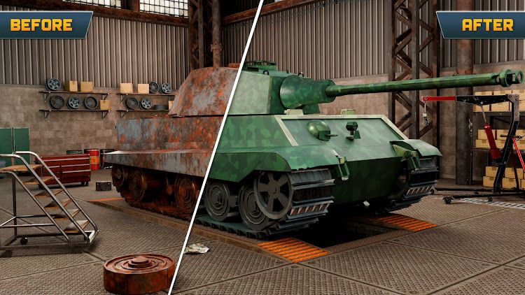 Tank Mechanic Simulator Games  download for Android