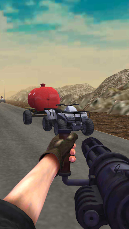 Road Chase Realistic Shooter mod  unlimited money