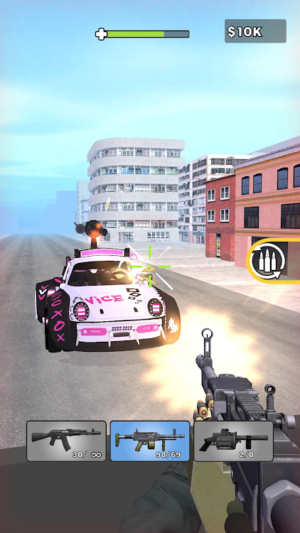 Road Chase Realistic Shooter mod  unlimited money