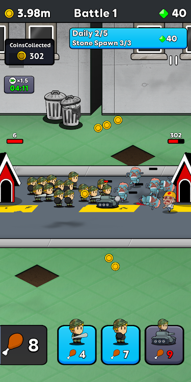 Zombie Wars mod  Unlimited gold game