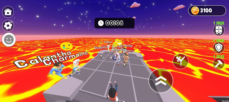 Floor is Lava game for android