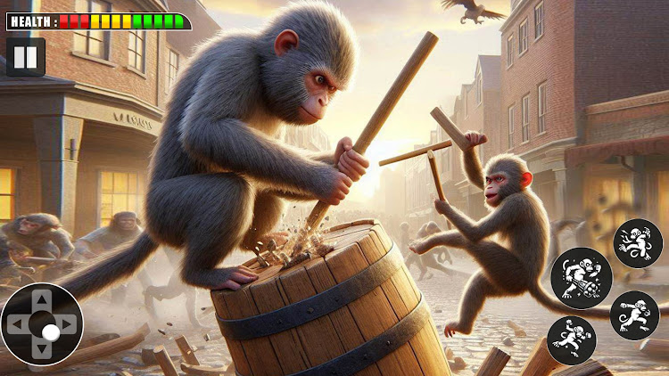 Monkey Ninja Fighting Game latest version