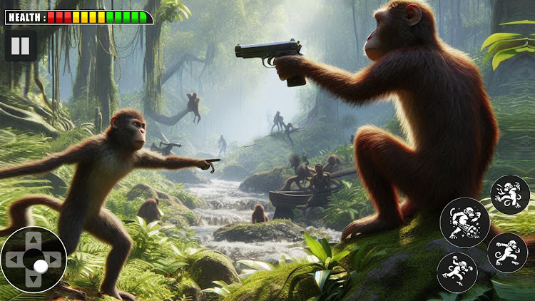 Monkey Ninja Fighting Game latest version