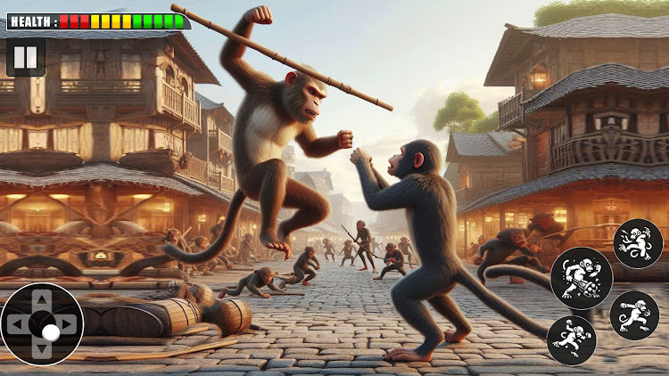 Monkey Ninja Fighting Game latest version