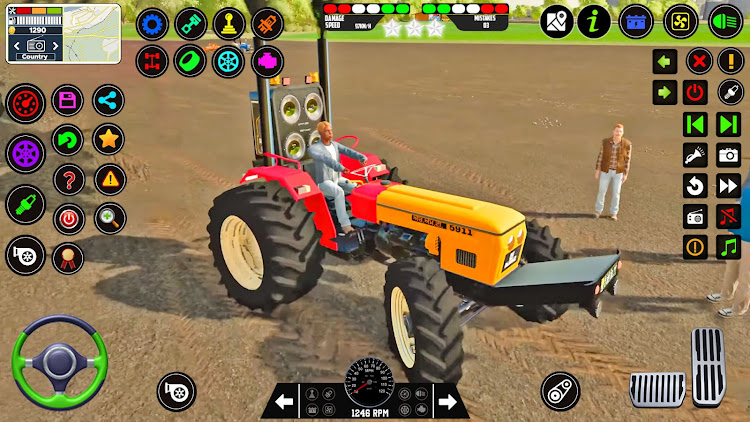 Tractor farming 3D game mod  Unlimited gold