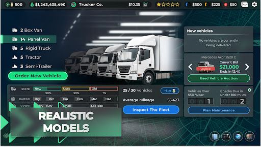 Truck Manager 2024 mod  unlimited everything