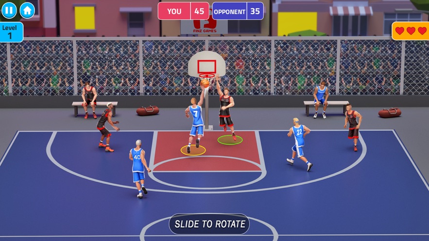 Dunk Hit Basketball Games mod