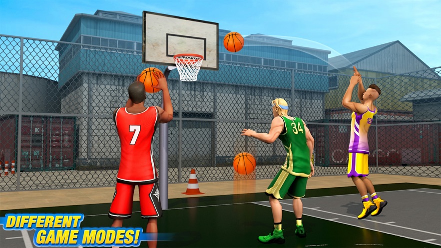 Dunk Hit Basketball Games mod