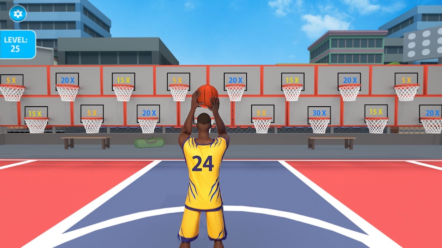 Dunk Hit Basketball Games mod