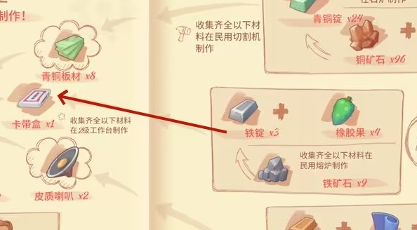 波西亚时光卡带盒怎么制作 波西亚时光卡带盒制作方法图1