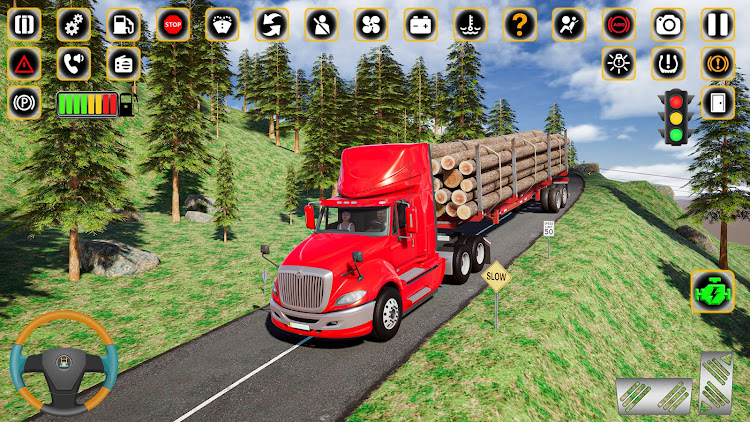 US Truck Sim Cargo Truck Games mod