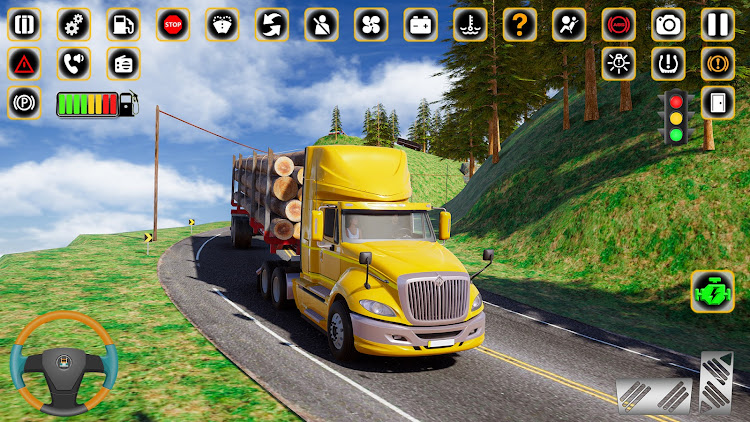 US Truck Sim Cargo Truck Games mod