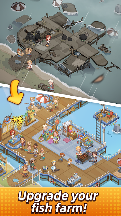 Idle Fish Clash Tycoon mod  download