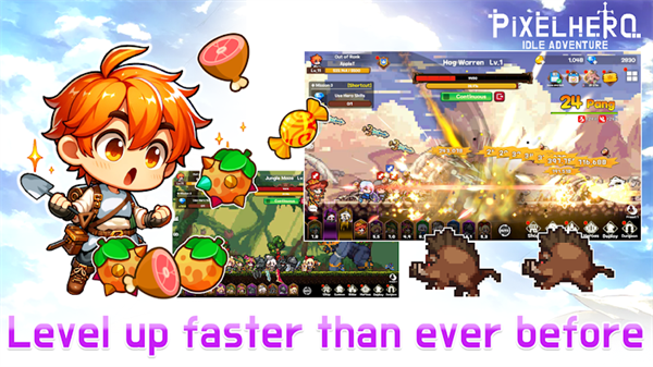 Pixel Heroes Idle mod  Unlimited gold