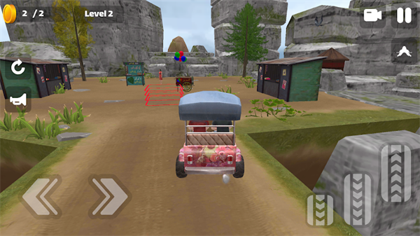 Rickshaw Climb on Mountain mod  for android