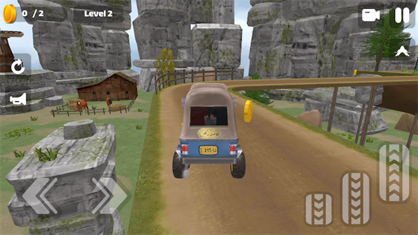 Rickshaw Climb on Mountain mod  for android