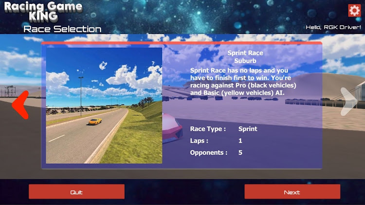 Racing Game King HP游戏截图