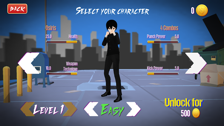 Shadow Smash City Fighter Unlimited gold game