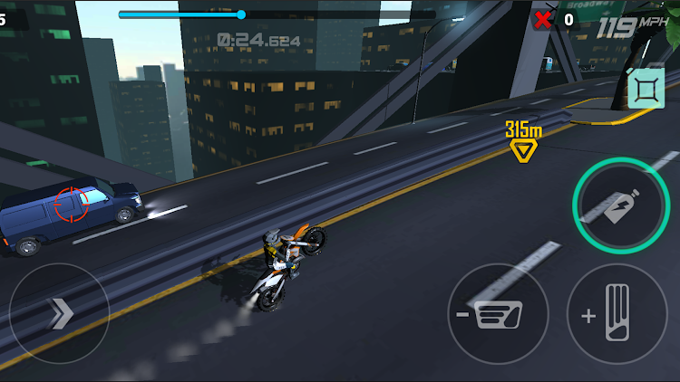 Stunt Motorcycle Spy Unlimited gold mod